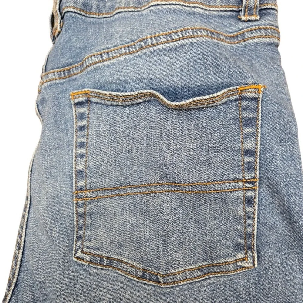 COLLUSION x001‎ Skinny Jeans Mens W34 L32 Light Wash Denim Blue